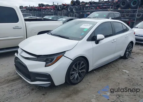 2021 Toyota Corolla Xse z USA, uszkodzony, nr VIN 5YFT4MCE9MP077929